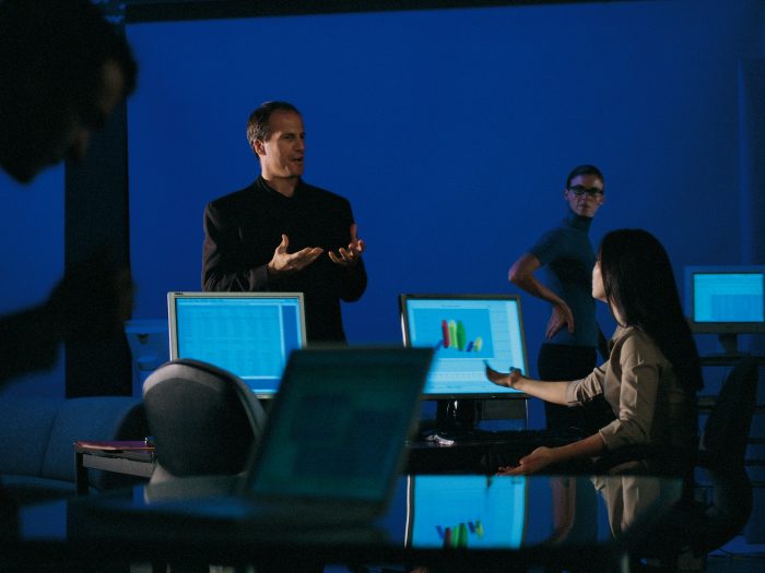 Man in business meeting